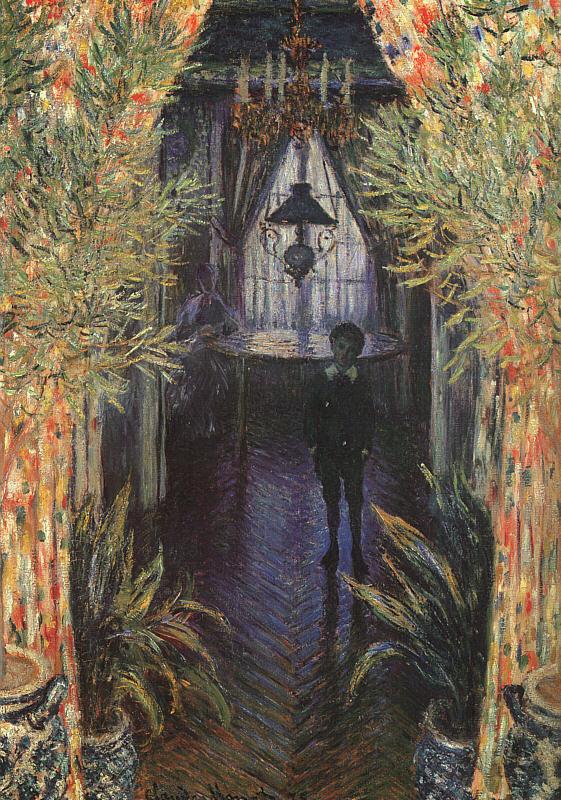 Claude Monet A Corner of the Apartment oil painting image